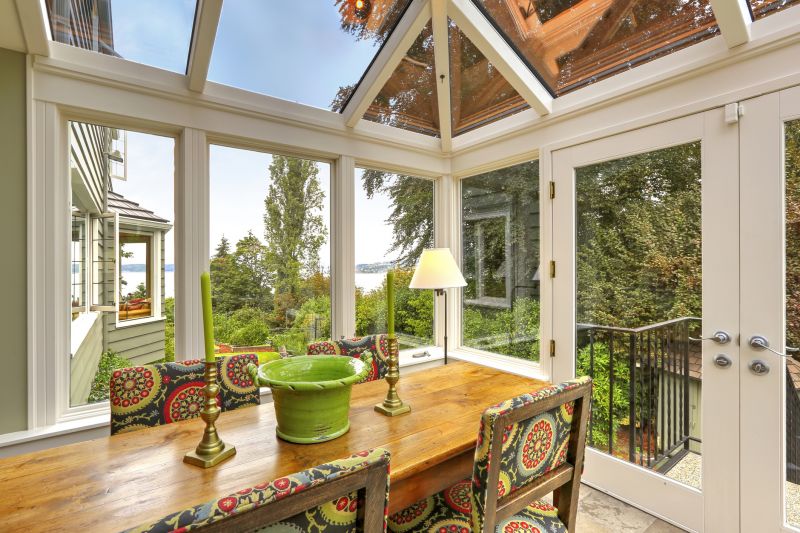 Bright Sunroom with Views